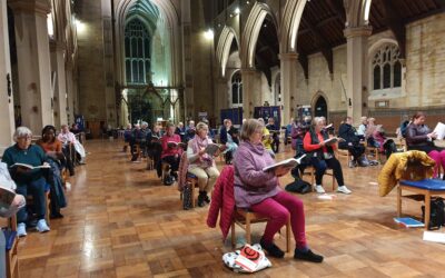 PCU returns to ‘in person’ singing at St Mary’s Church – 20 October 2020