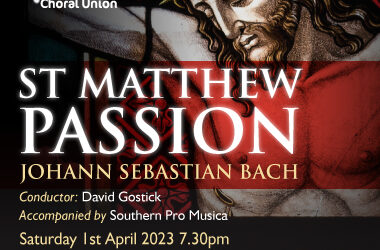 Press Release – St Matthew Passion at St Mary’s Church, Portsmouth